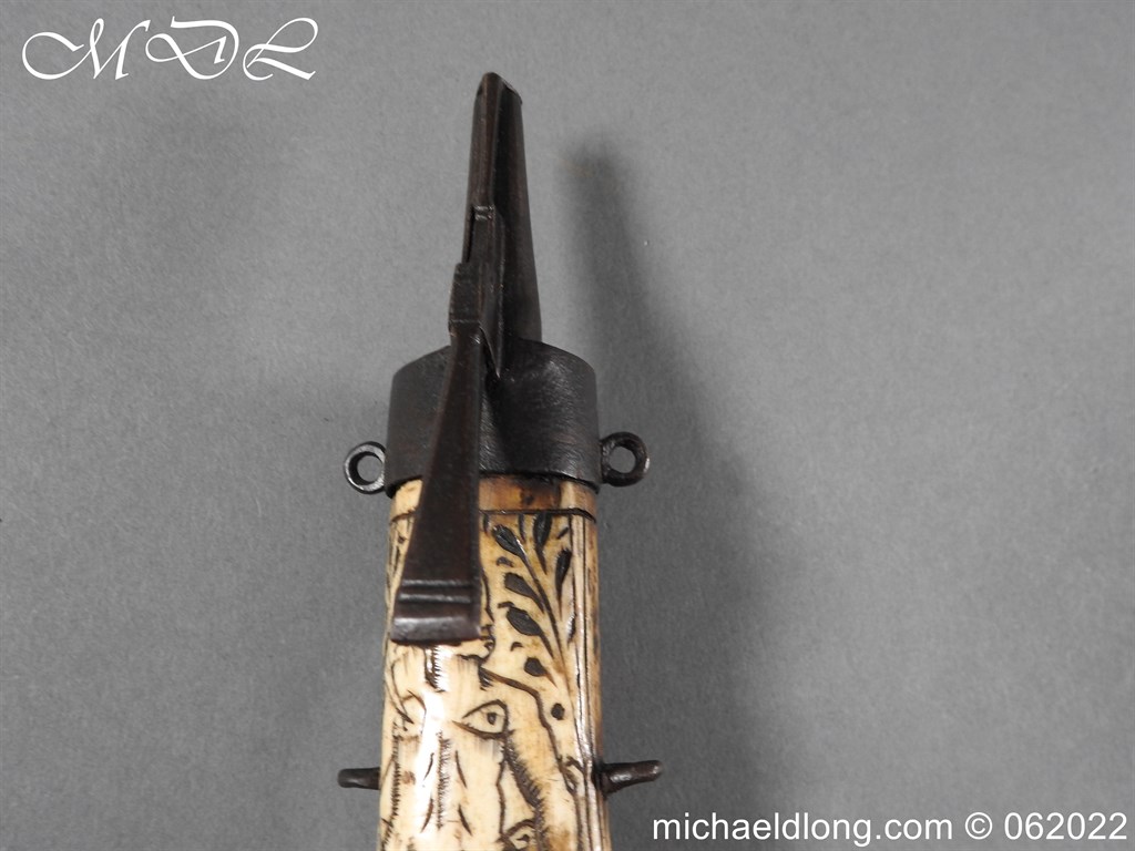 German Powder Flask  16th Century - Image 11