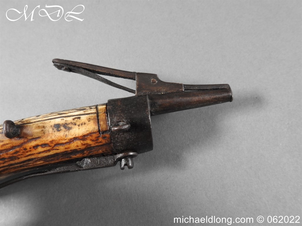 German Powder Flask  16th Century - Image 4