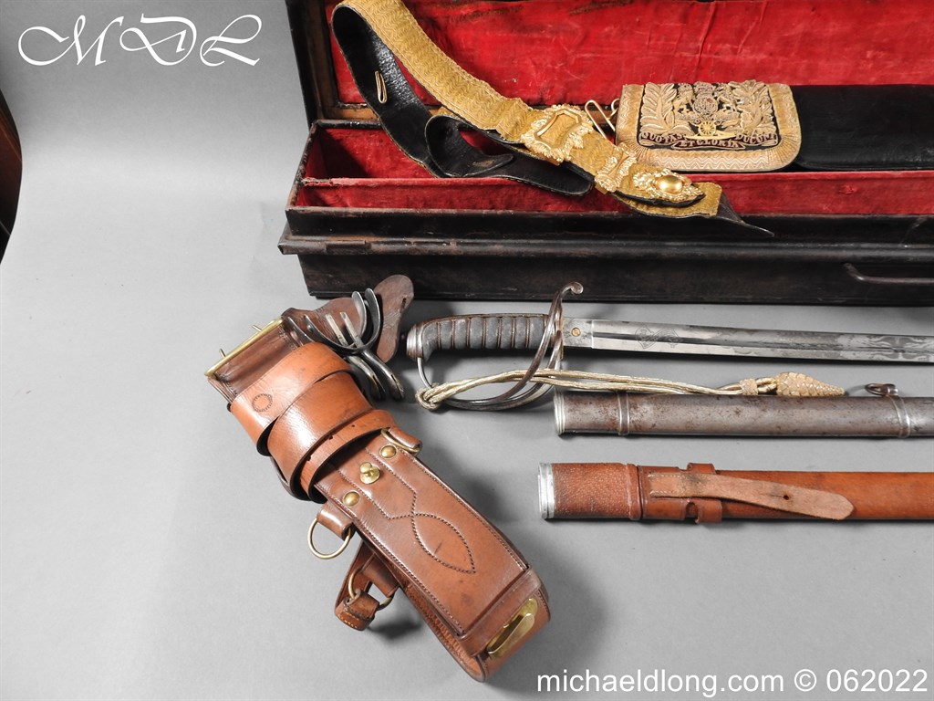 Royal Artillery Officer’s Sword Cased with Accessories by Wilkinson - Image 2