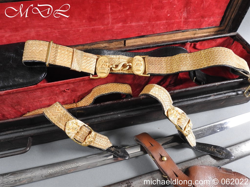 Royal Artillery Officer’s Sword Cased with Accessories by Wilkinson - Image 45