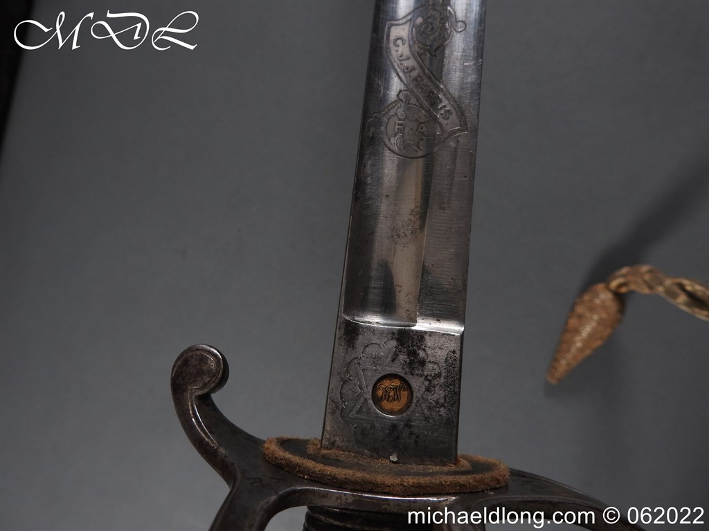 Royal Artillery Officer’s Sword Cased with Accessories by Wilkinson - Image 37