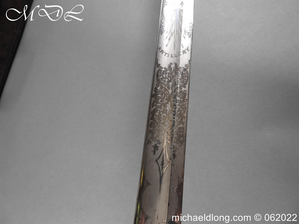 Royal Artillery Officer’s Sword Cased with Accessories by Wilkinson - Image 36