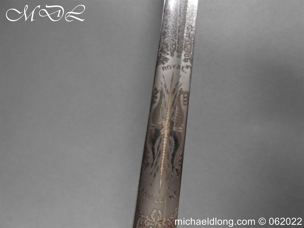 Royal Artillery Officer’s Sword Cased with Accessories by Wilkinson - Image 35