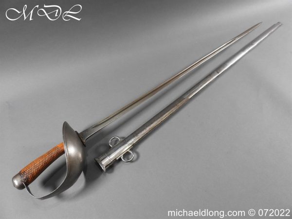 michaeldlong.com 3001950 600x450 1908 Indian Pattern Troopers Sword By Wilkinson