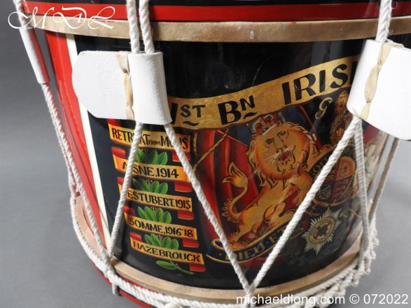 Irish guards 1st Bn Regimental Drum - Image 11