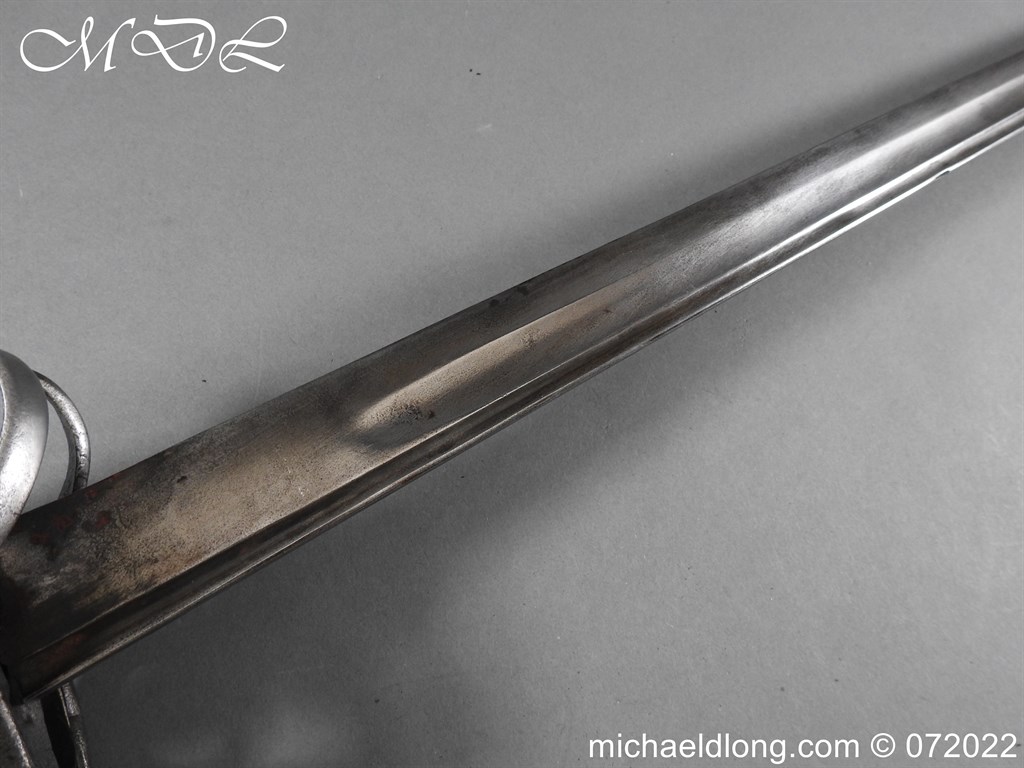 Scottish Basket Hilt Sword c 1740 - Image 7