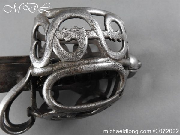 michaeldlong.com 3002098 600x450 Scottish Basket Hilt Sword c 1740