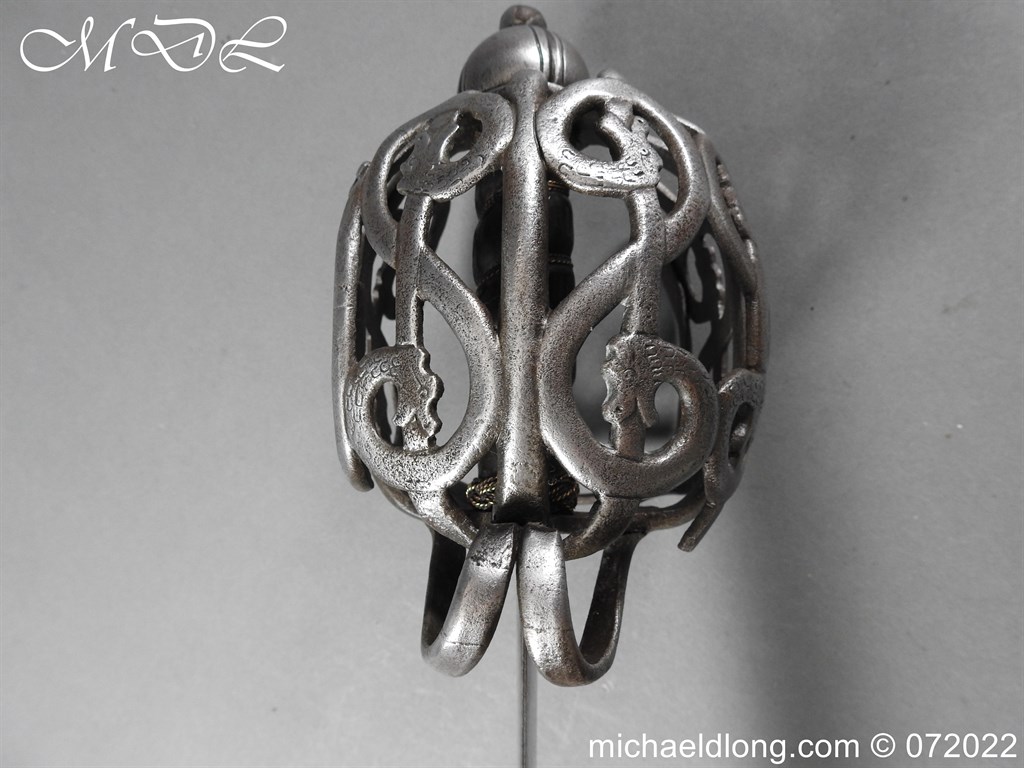 Scottish Basket Hilt Sword c 1740 - Image 13
