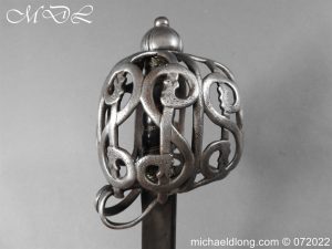 michaeldlong.com 3002105 300x225 Scottish Basket Hilt Sword c 1740