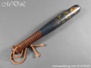 Victorian Painted Police Truncheon