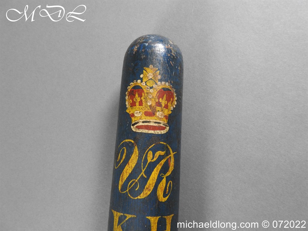 Victorian Painted Police Truncheon - Image 2