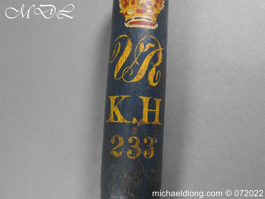 Victorian Painted Police Truncheon - Image 9