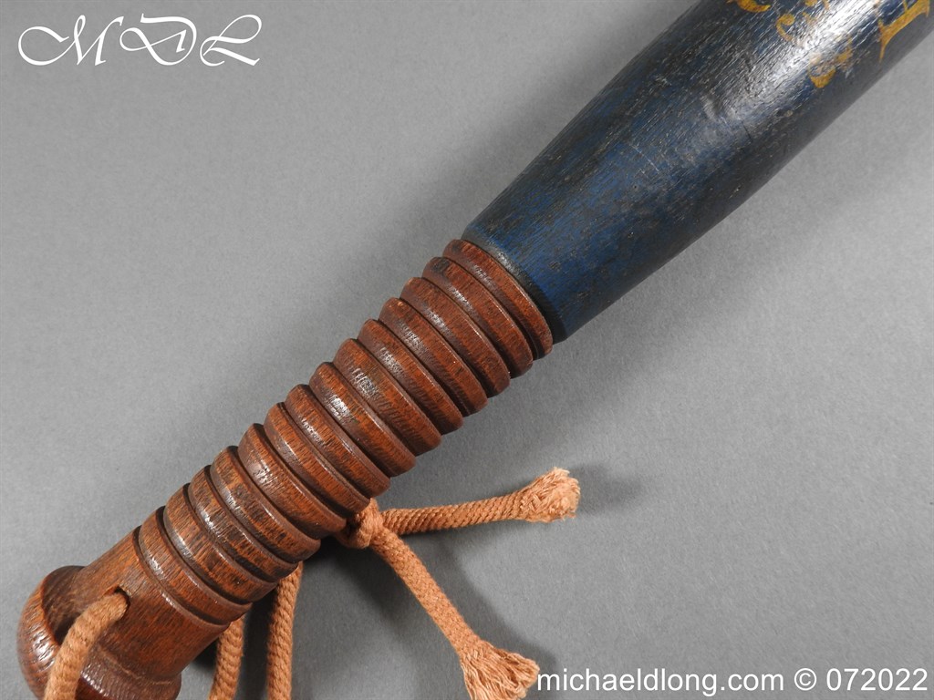 Victorian Painted Police Truncheon - Image 8