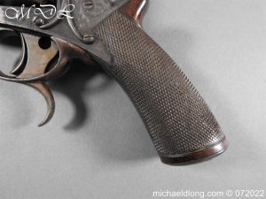 michaeldlong.com 3002259 300x225 Cased Double Trigger Tranter Patent Revolver Retailed by A Clayton