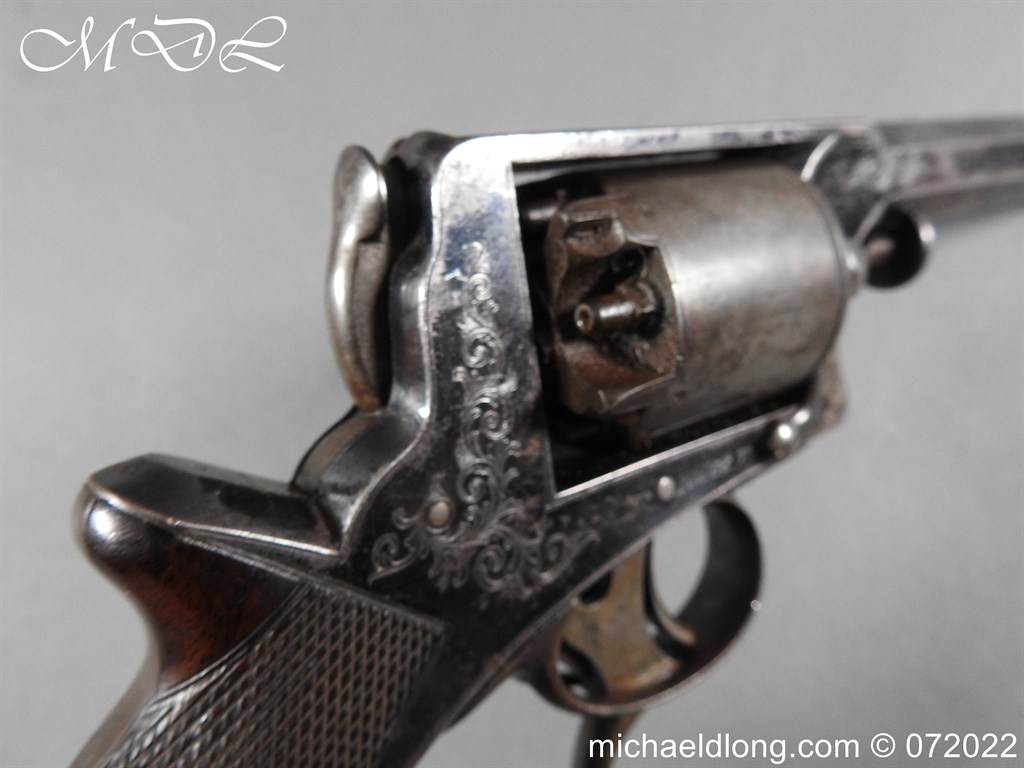 Cased Double Trigger Tranter Patent Revolver Retailed by A Clayton - Image 18