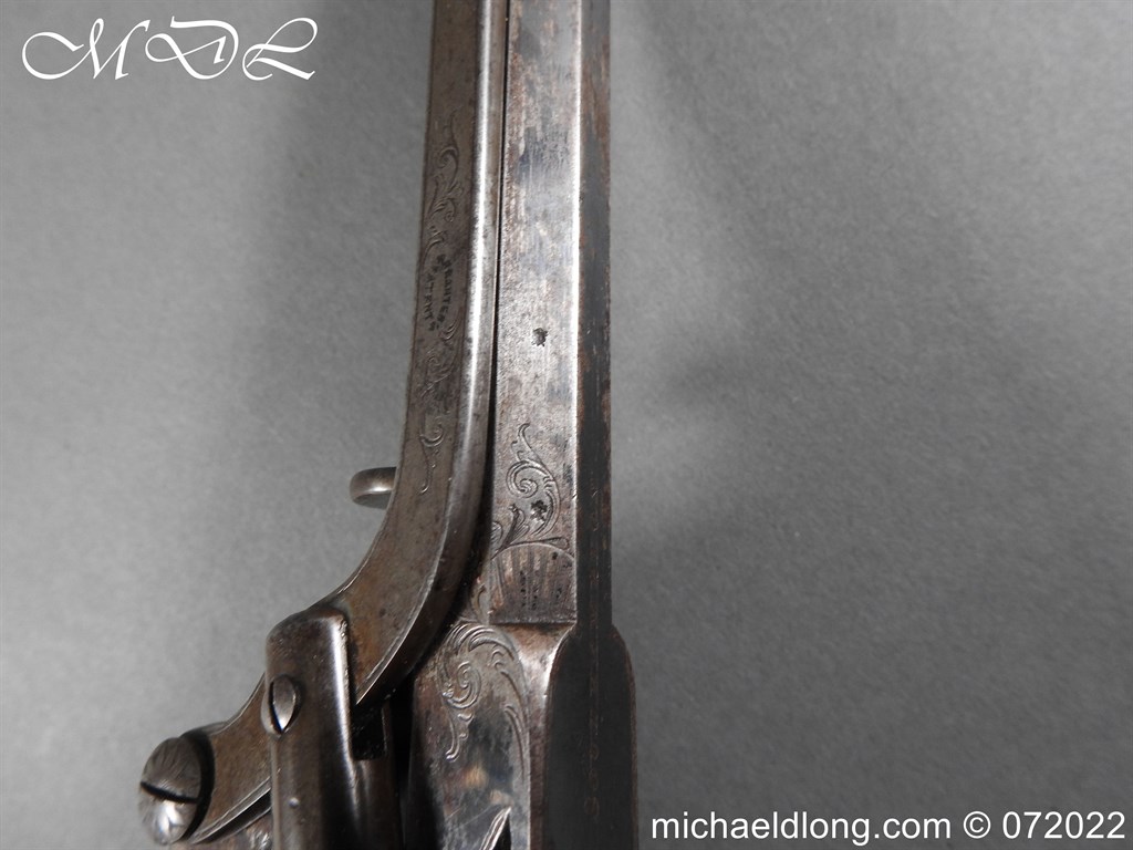 Cased Double Trigger Tranter Patent Revolver Retailed by A Clayton - Image 19