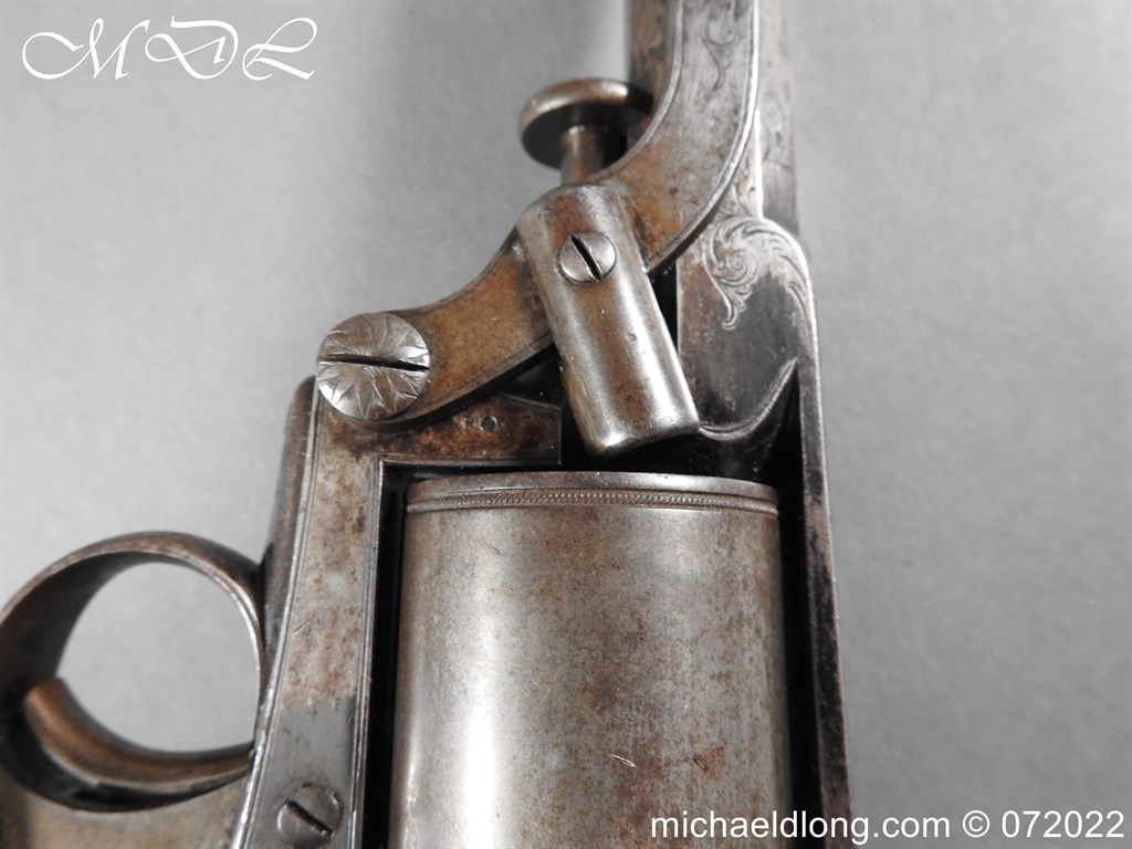Cased Double Trigger Tranter Patent Revolver Retailed by A Clayton - Image 20