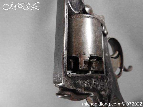 michaeldlong.com 3002268 600x450 Cased Double Trigger Tranter Patent Revolver Retailed by A Clayton