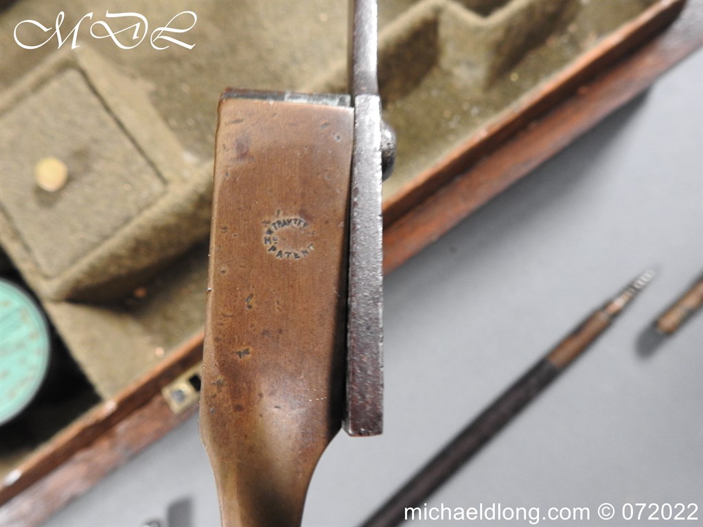 Cased Double Trigger Tranter Patent Revolver Retailed by A Clayton - Image 23