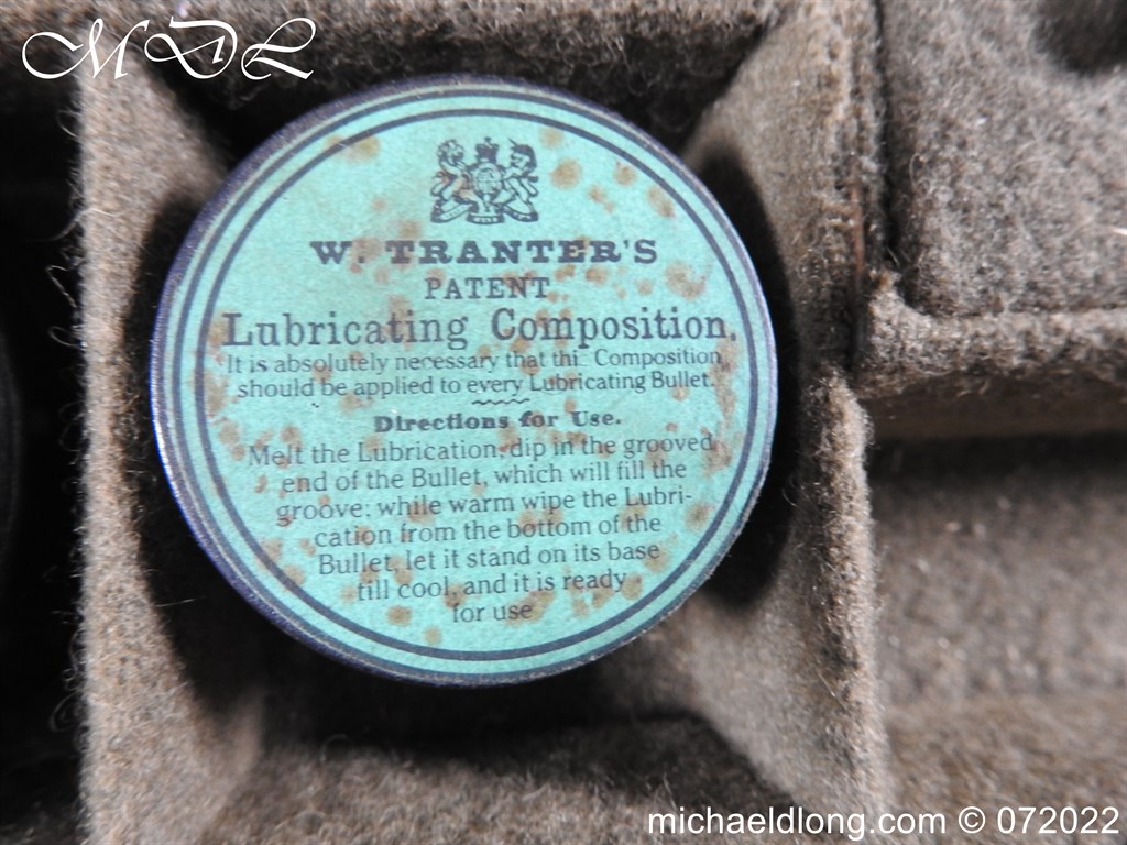 Cased Double Trigger Tranter Patent Revolver Retailed by A Clayton - Image 25