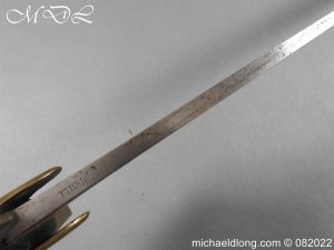 michaeldlong.com 3002395 300x225 English Artillery Short Sword by Gill c1805