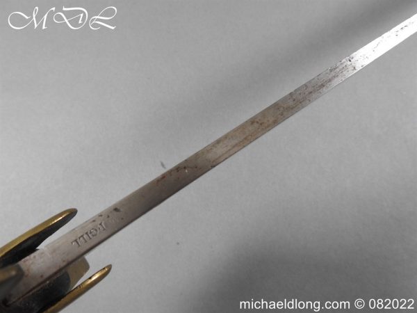 michaeldlong.com 3002395 600x450 English Artillery Short Sword by Gill c1805