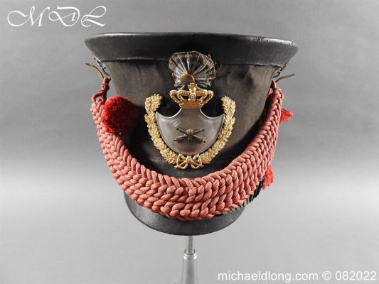 Continental Officer’s Bell Top Artillery Shako
