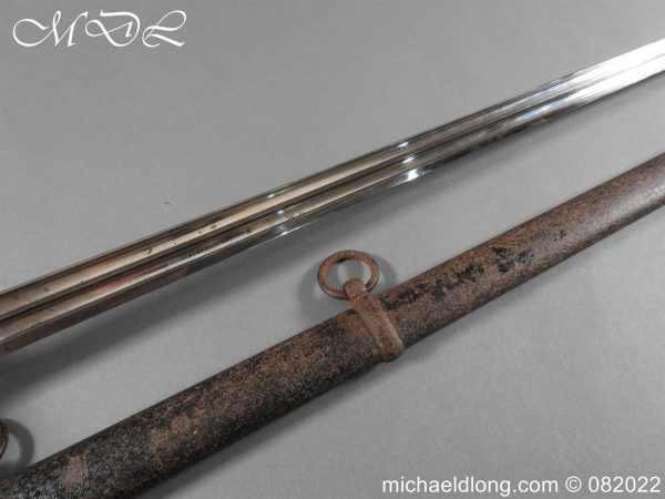 French Model 1854 Heavy Cavalry Sword Dated 1860 - Image 25