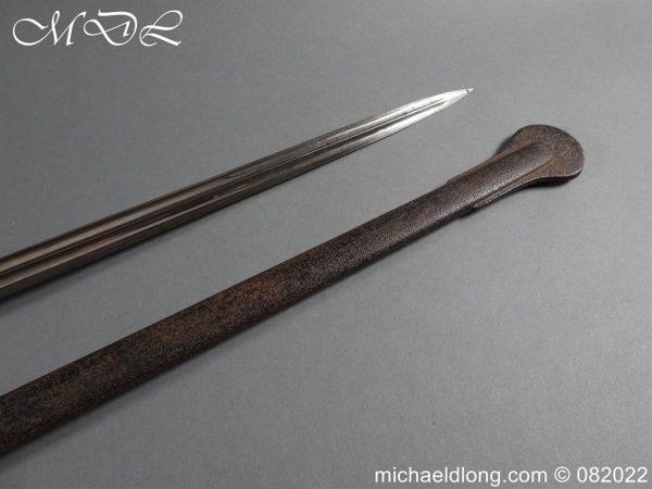 French Model 1854 Heavy Cavalry Sword Dated 1860 - Image 26