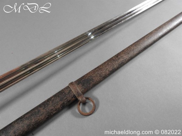 French Model 1854 Heavy Cavalry Sword Dated 1860 - Image 22