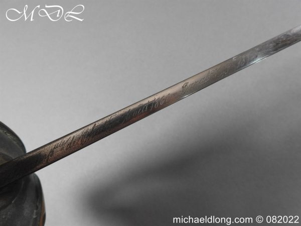 French Model 1854 Heavy Cavalry Sword Dated 1860 - Image 17