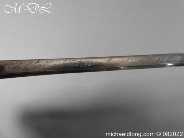 French Model 1854 Heavy Cavalry Sword Dated 1860 - Image 11