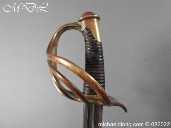 French Model 1854 Heavy Cavalry Sword Dated 1860 - Image 10