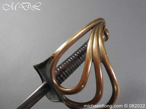 French Model 1854 Heavy Cavalry Sword Dated 1860 - Image 8