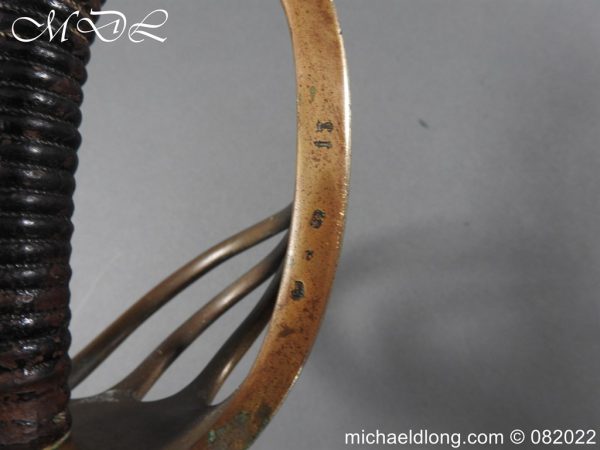 French Model 1854 Heavy Cavalry Sword Dated 1860 - Image 6
