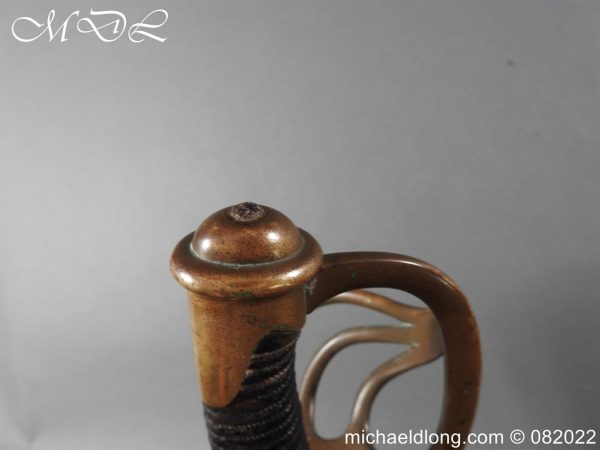 French Model 1854 Heavy Cavalry Sword Dated 1860 - Image 5