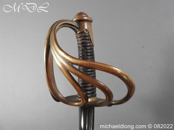 French Model 1854 Heavy Cavalry Sword Dated 1860 - Image 4
