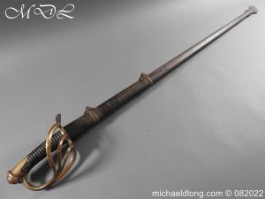 French Model 1854 Heavy Cavalry Sword Dated 1860