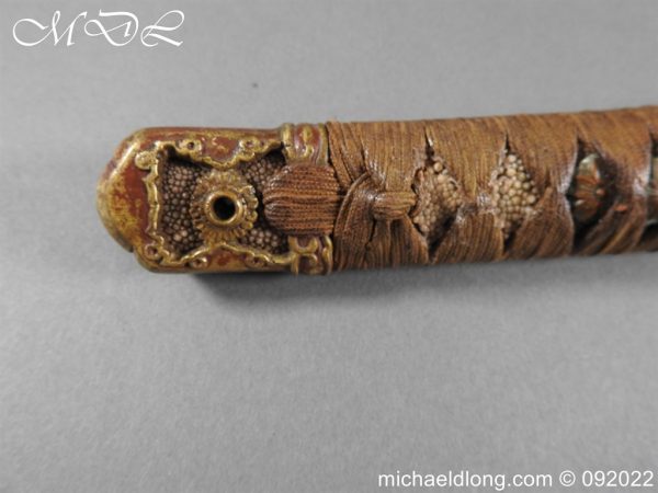 Japanese WW2 Officer’s Sword Hilt - Image 2