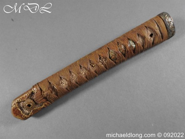 Japanese WW2 Officer’s Sword Hilt - Image 8