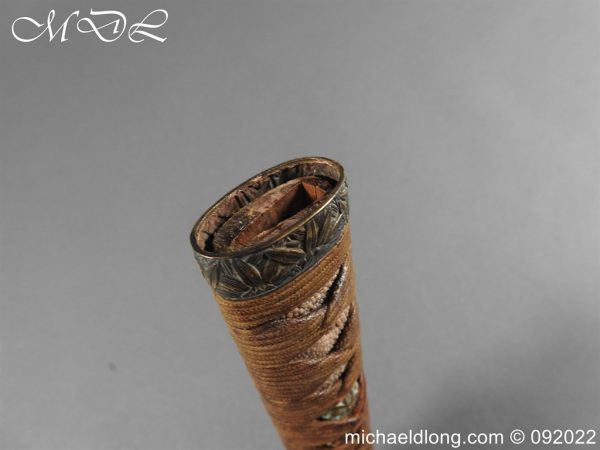 Japanese WW2 Officer’s Sword Hilt - Image 4