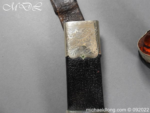 Scottish Edwardian Full Dress Dirk - Image 15