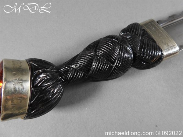 Scottish Edwardian Full Dress Dirk - Image 7