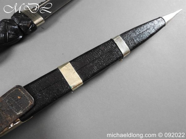Scottish Edwardian Full Dress Dirk - Image 5