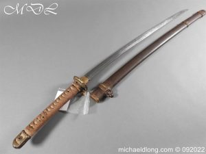 michaeldlong.com 3002755 300x225 Japanese Officer’s Sword Signed Blade Dated 1942