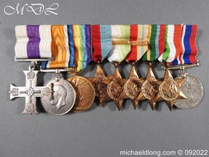 michaeldlong.com 3002779 300x225 WW1 WW2 Medal Group George Barnett MC