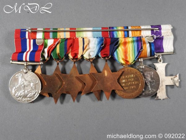 michaeldlong.com 3002784 600x450 WW1 WW2 Medal Group George Barnett MC