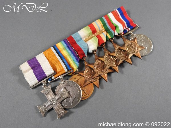 michaeldlong.com 3002790 600x450 WW1 WW2 Medal Group George Barnett MC