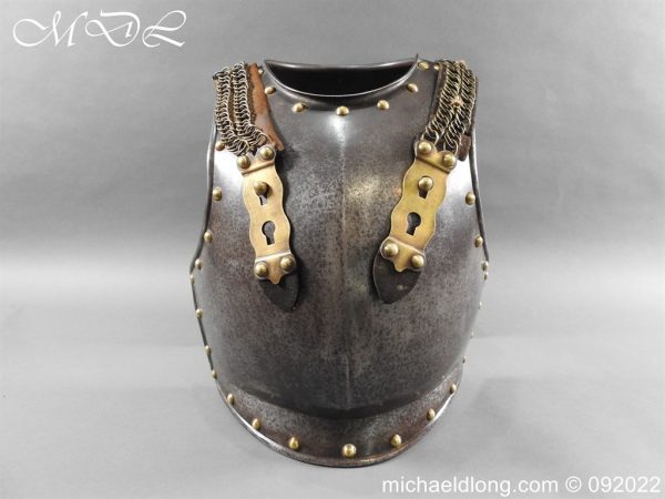 michaeldlong.com 3002791 600x450 French Heavy Cavalry Cuirass Breast and Back Plate