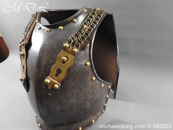 michaeldlong.com 3002793 600x450 French Heavy Cavalry Cuirass Breast and Back Plate